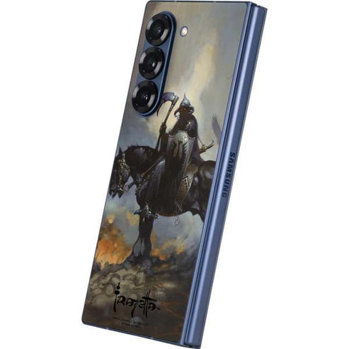 Death Dealer on Horseback by Frazetta Galaxy Z Fold6 Skin